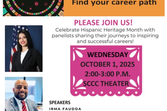 SCCC to host panel on Hispanic success stories